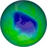 Antarctic Ozone 2007-11-22